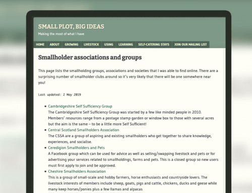 Find your nearest UK Smallholder Association